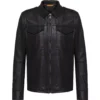 BOSS Jobeaan Leather Jacket