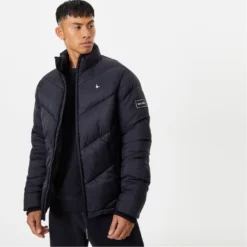 Jack Wills Chevron Puffer Jacket