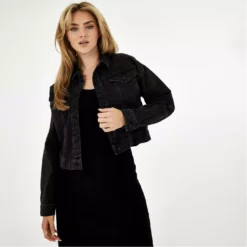 Jack Wills Amelia Cropped Denim Jacket