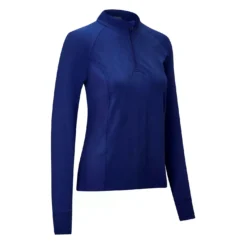 Callaway Jacquard Half Zip Jacket Womens