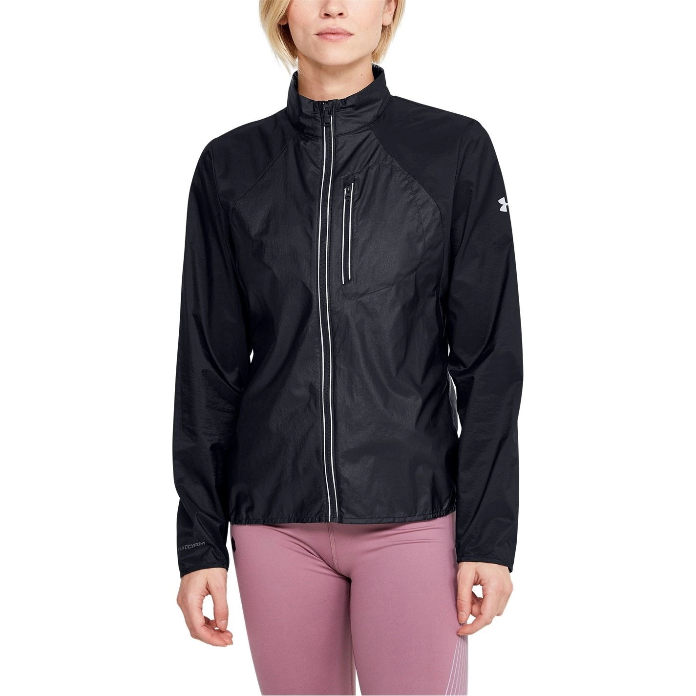 Under Armour Armour Run Impasse Wind Breaker Jacket Womens - Image 2
