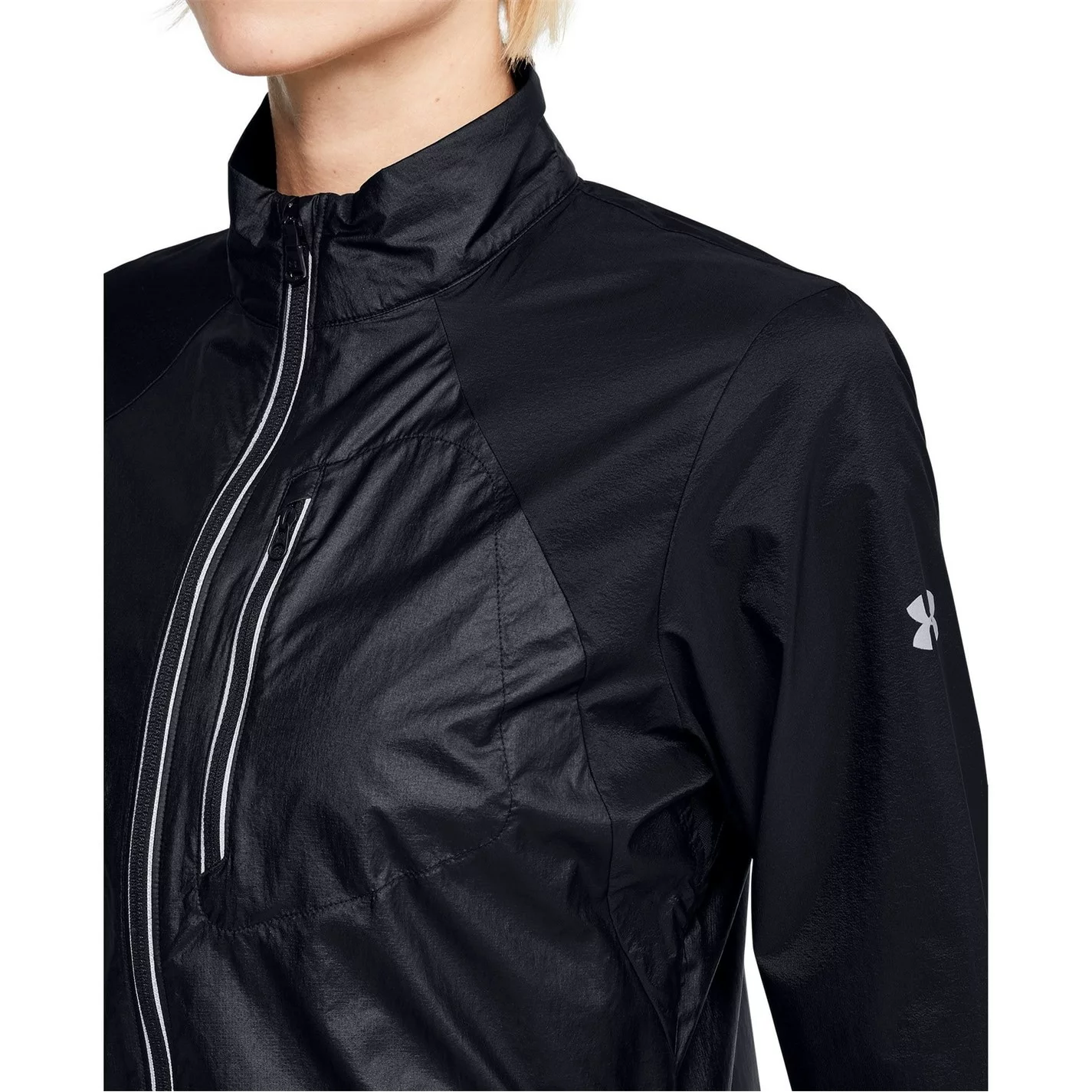 Under Armour Armour Run Impasse Wind Breaker Jacket Womens - Image 5