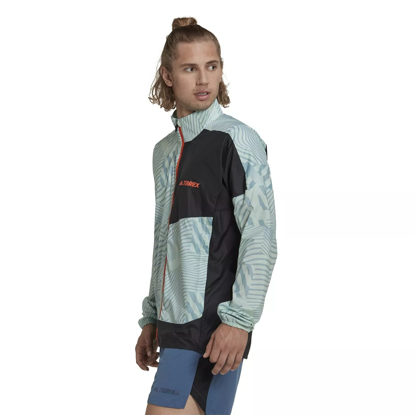 Adidas Trail Wind Jacket Mens - Image 3