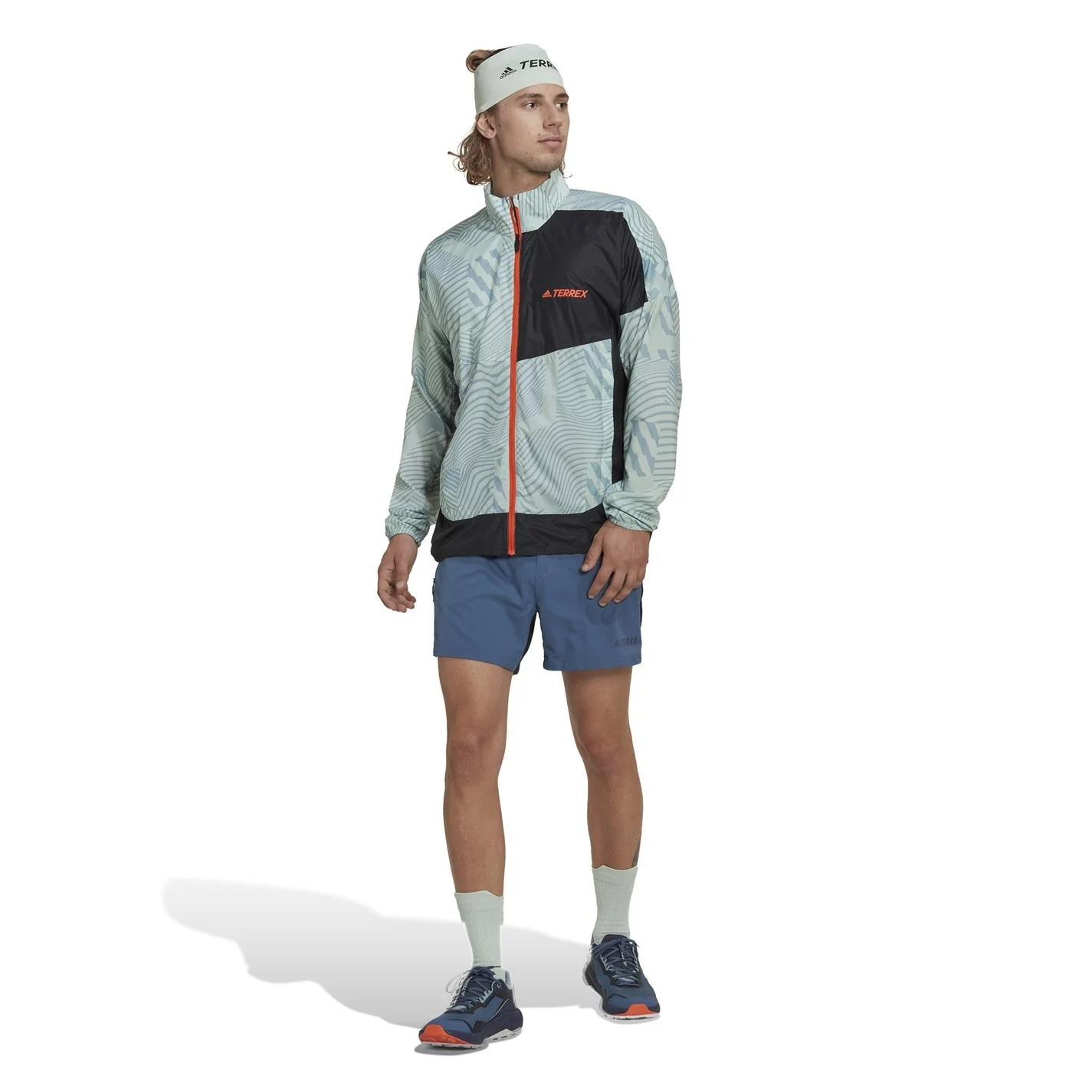 Adidas Trail Wind Jacket Mens - Image 5