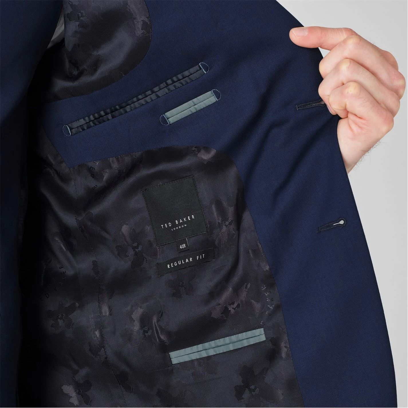 Ted Baker Perthjr Regular Fit Twill Suit Jacket - Image 5