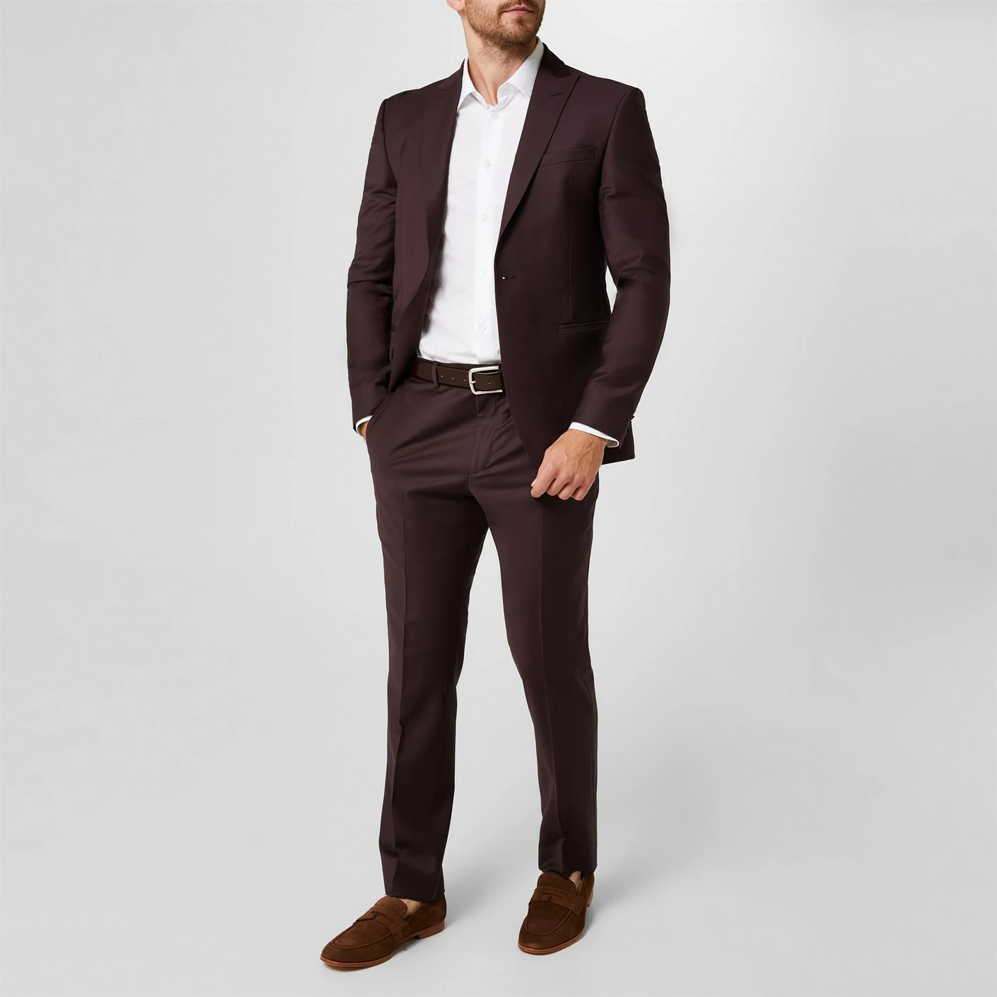 Ted Baker Ted Baker Merlot Blazer Jacket - Image 2