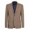Ted Baker Slim Fit Oatmeal Tweed Jacket