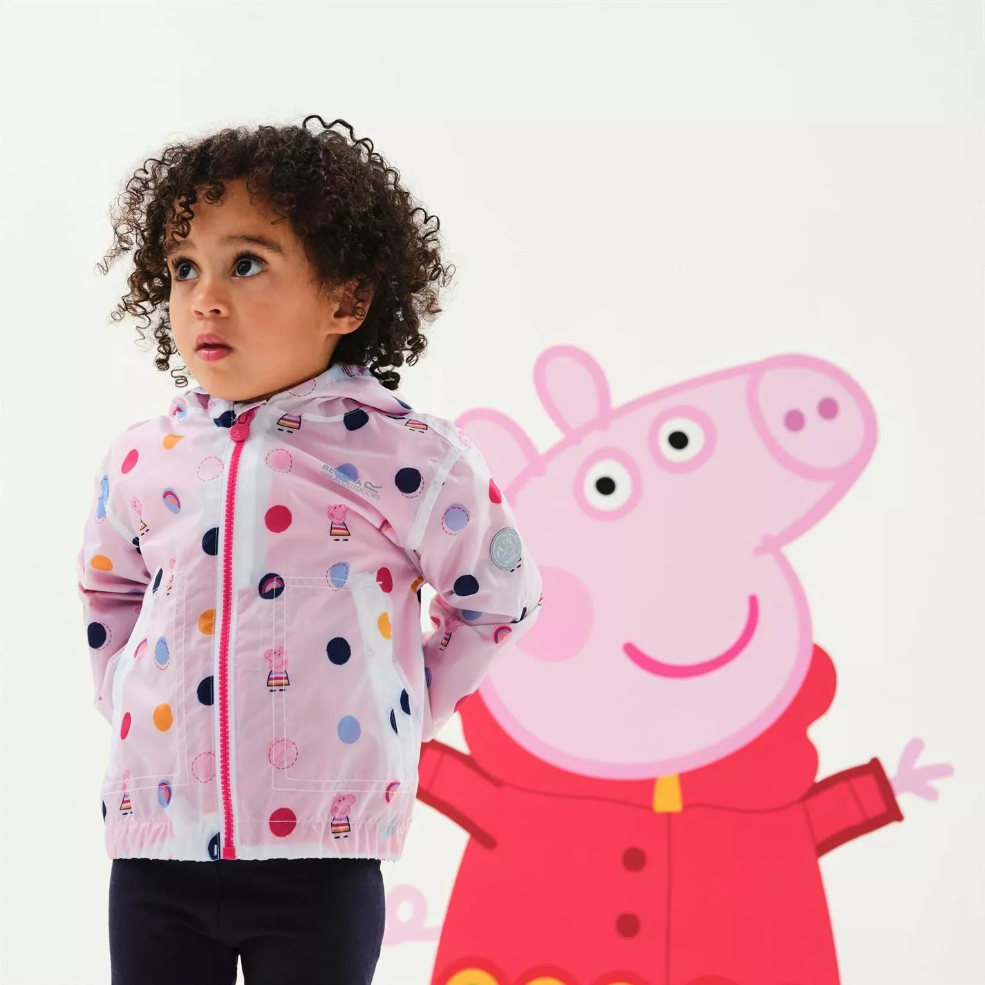 Regatta Peppa Pig Muddy Puddle Waterproof Jacket - Image 3