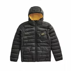 Barbour International Boys Ouston Hooded Quilted Jacket