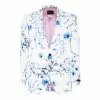 Without Prejudice Print Floral Suit Jacket