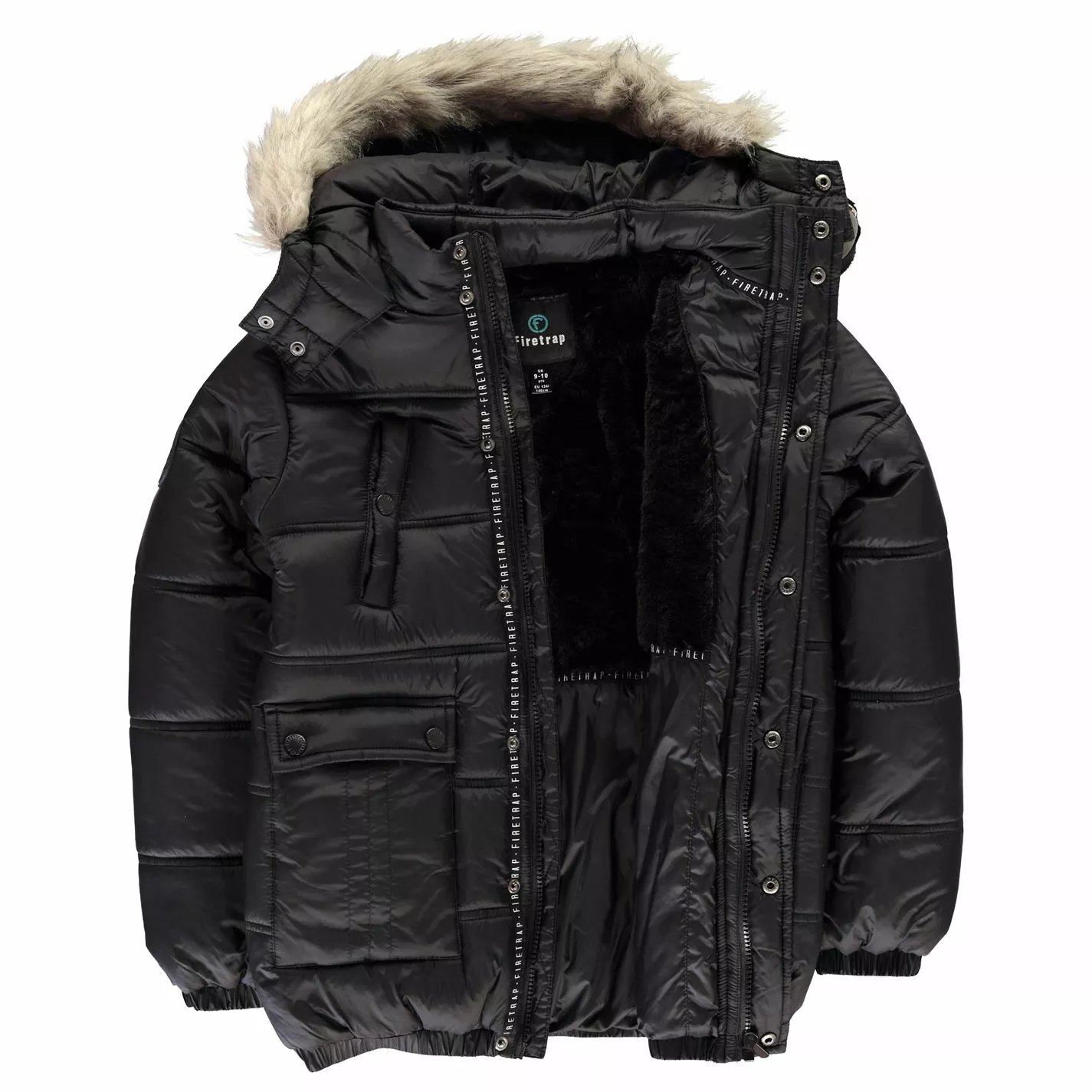 Firetrap Luxury Bubble Jacket Junior Boys - Image 3