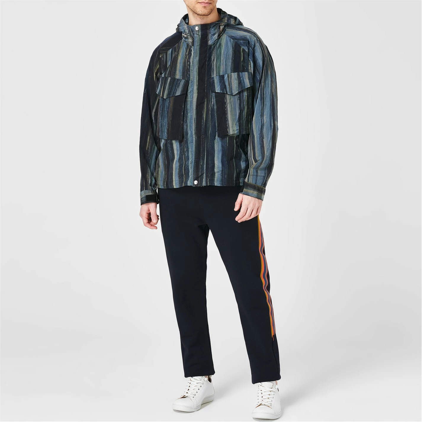 PAUL SMITH Ripstop Stripe Jacket - Image 2