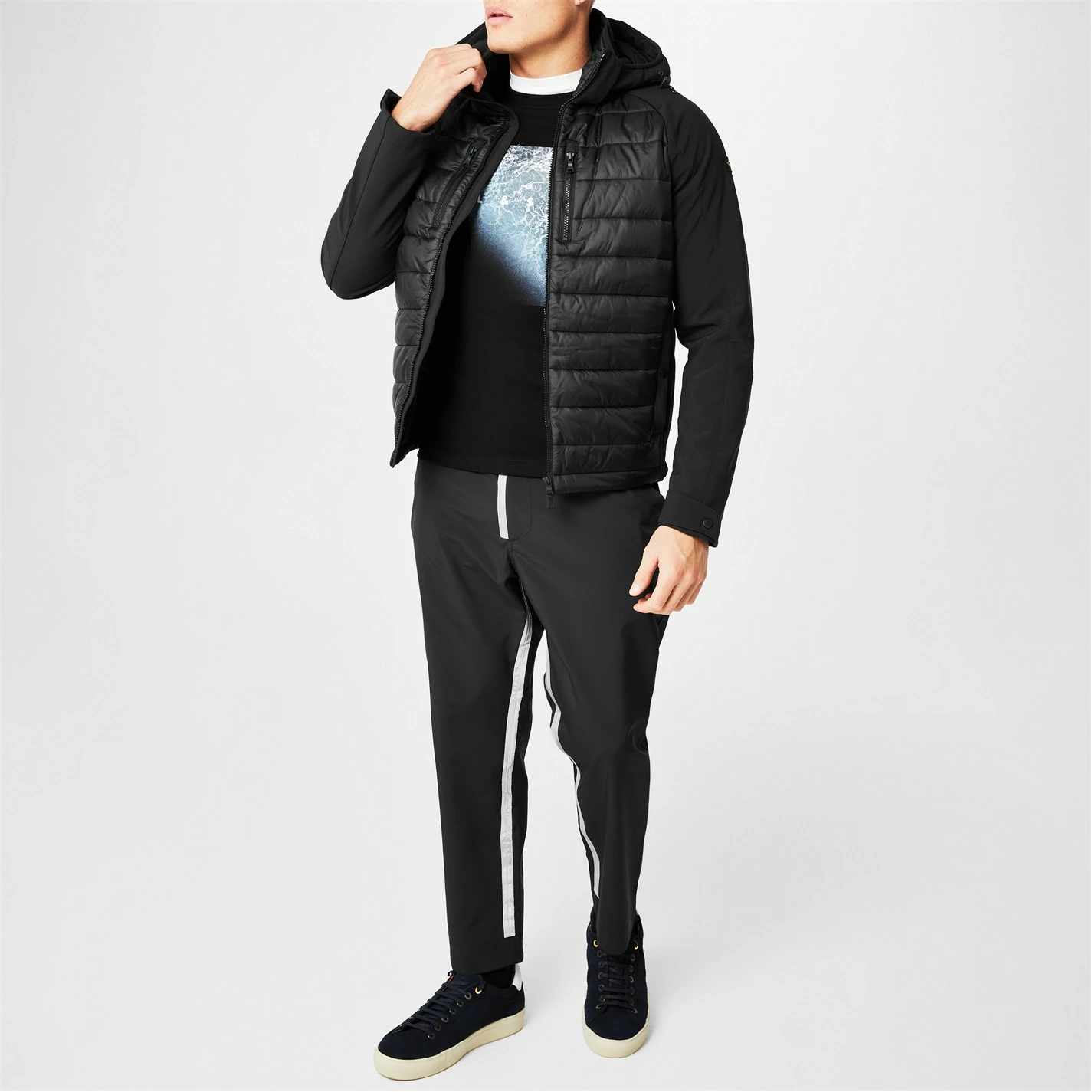 Paul And Shark Mix Media Jacket - Image 2