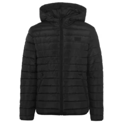 Jack And Jones Hooded Padded Jacket Mens
