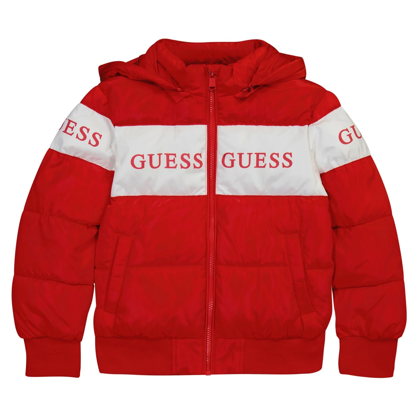 Guess Guess Logo Puffer Jacket Juniors