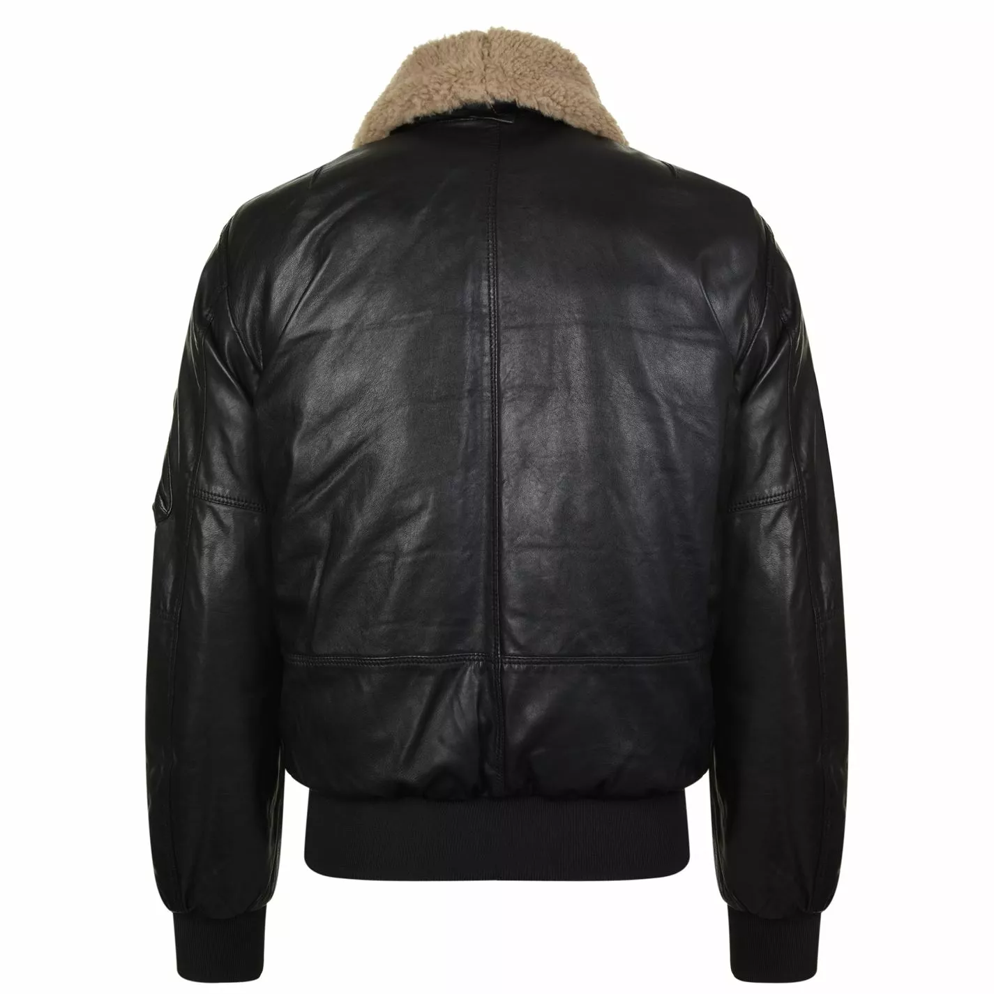PARAJUMPERS Josh Leather Bomber Jacket - Image 2