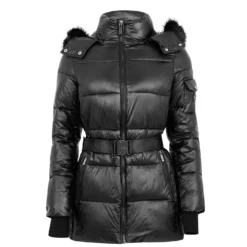 MICHAEL Michael Kors Belted Quilted Jacket