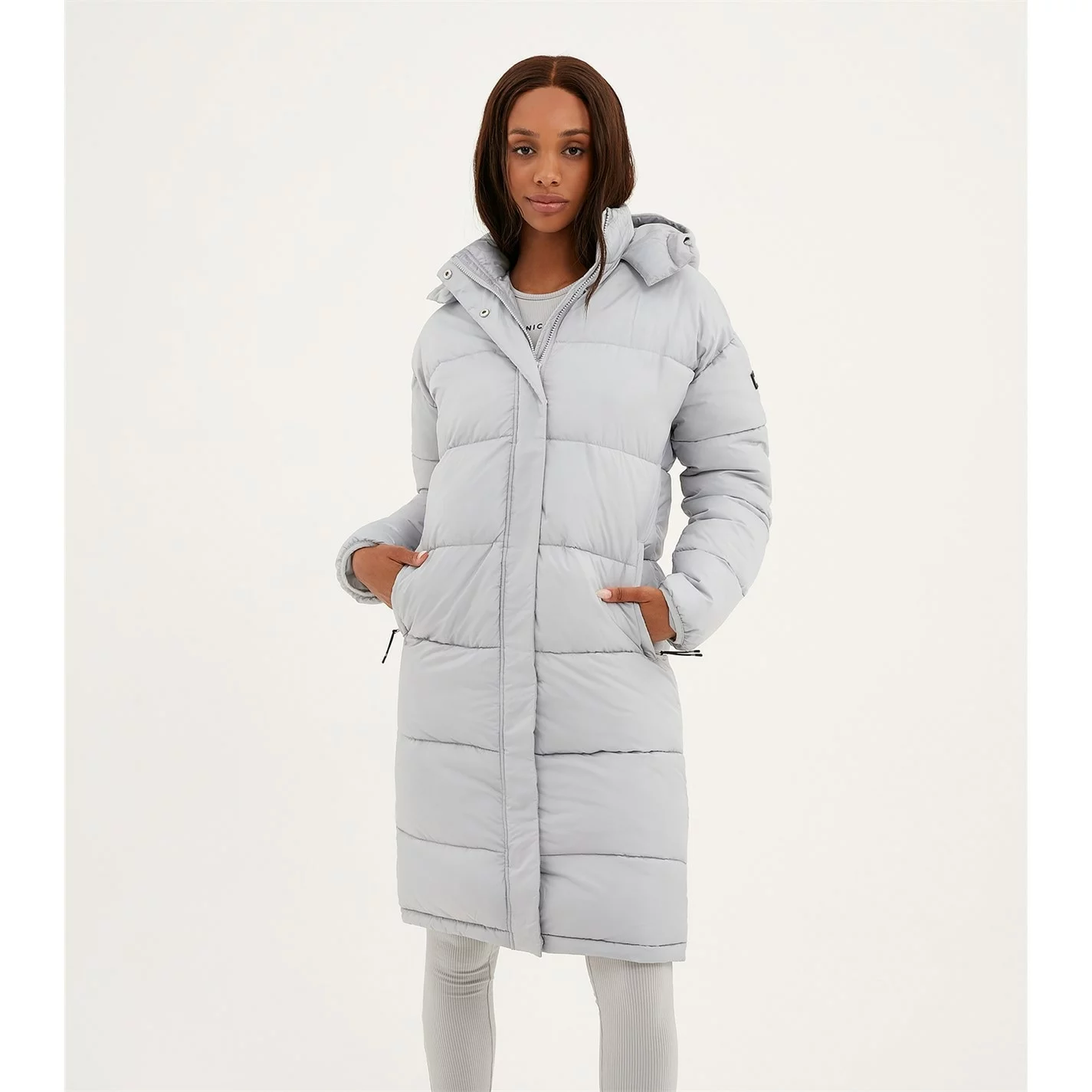 Nicce Nicce Long Puffer Jacket Womens - Image 3