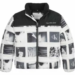 Calvin Klein Jeans AOP POLAROID PUFFER JACKET