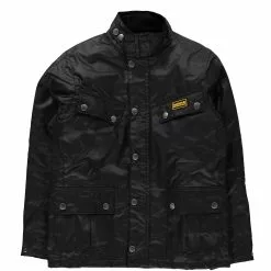 Barbour International Junior Boys Duke Wax Jacket