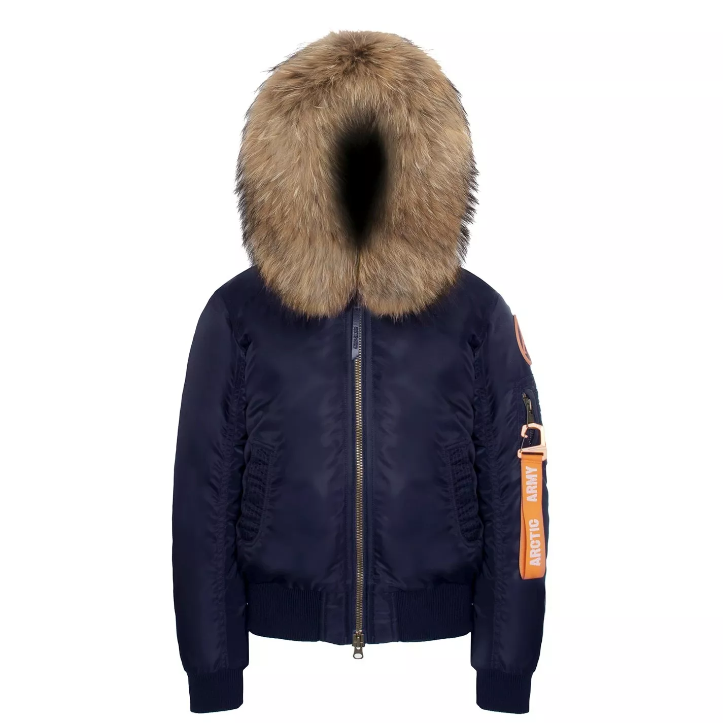 ARCTIC ARMY Junior Fur Bomber Jacket