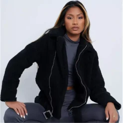 I Saw It First Borg Aviator Jacket