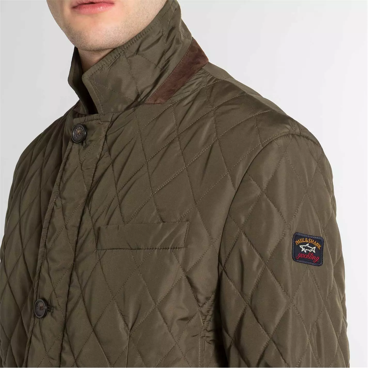 Paul And Shark Quilted Hunter Jacket - Image 5