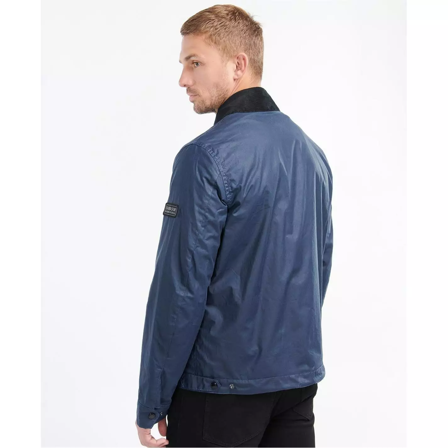 Barbour International Summer Baffins Wax Jacket - Image 3