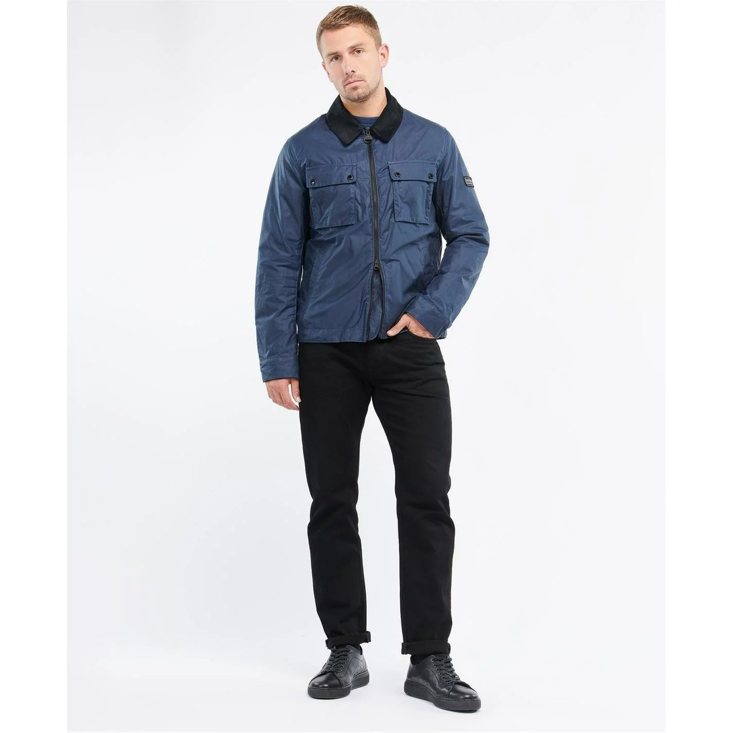 Barbour International Summer Baffins Wax Jacket - Image 4