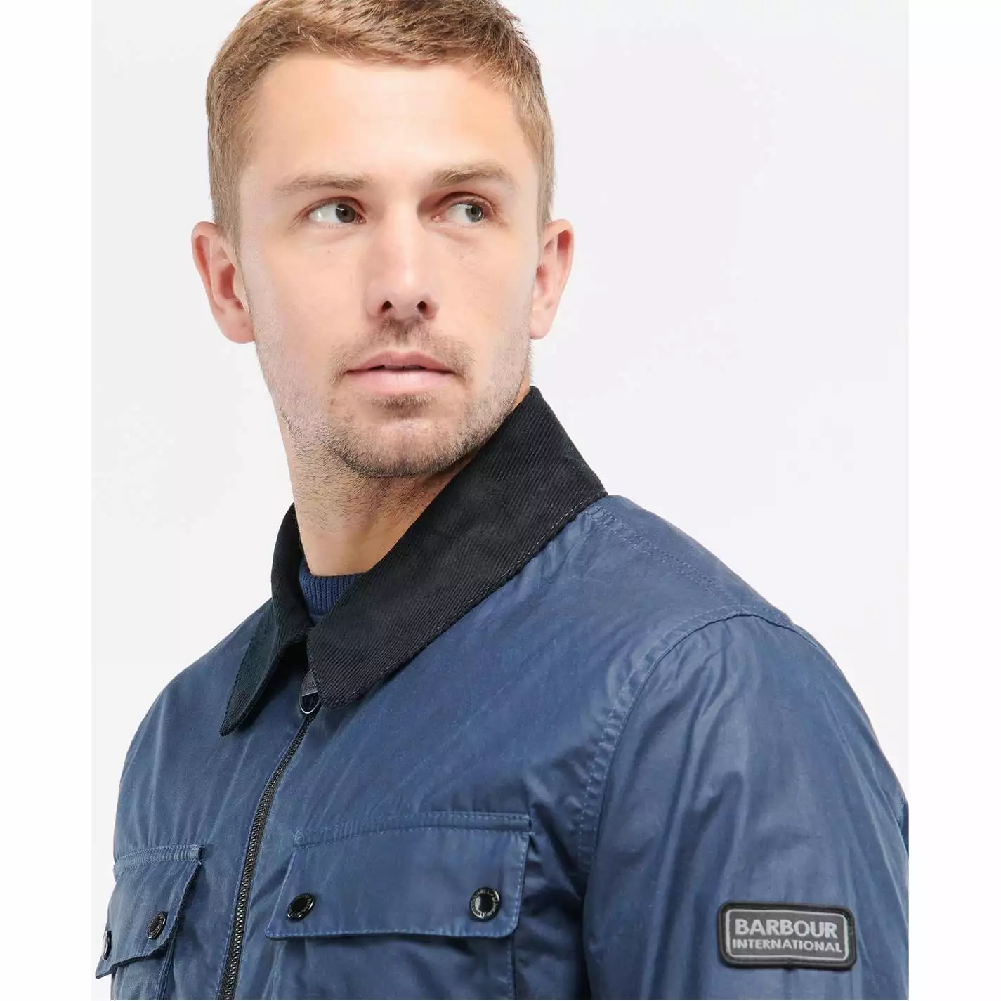 Barbour International Summer Baffins Wax Jacket - Image 5