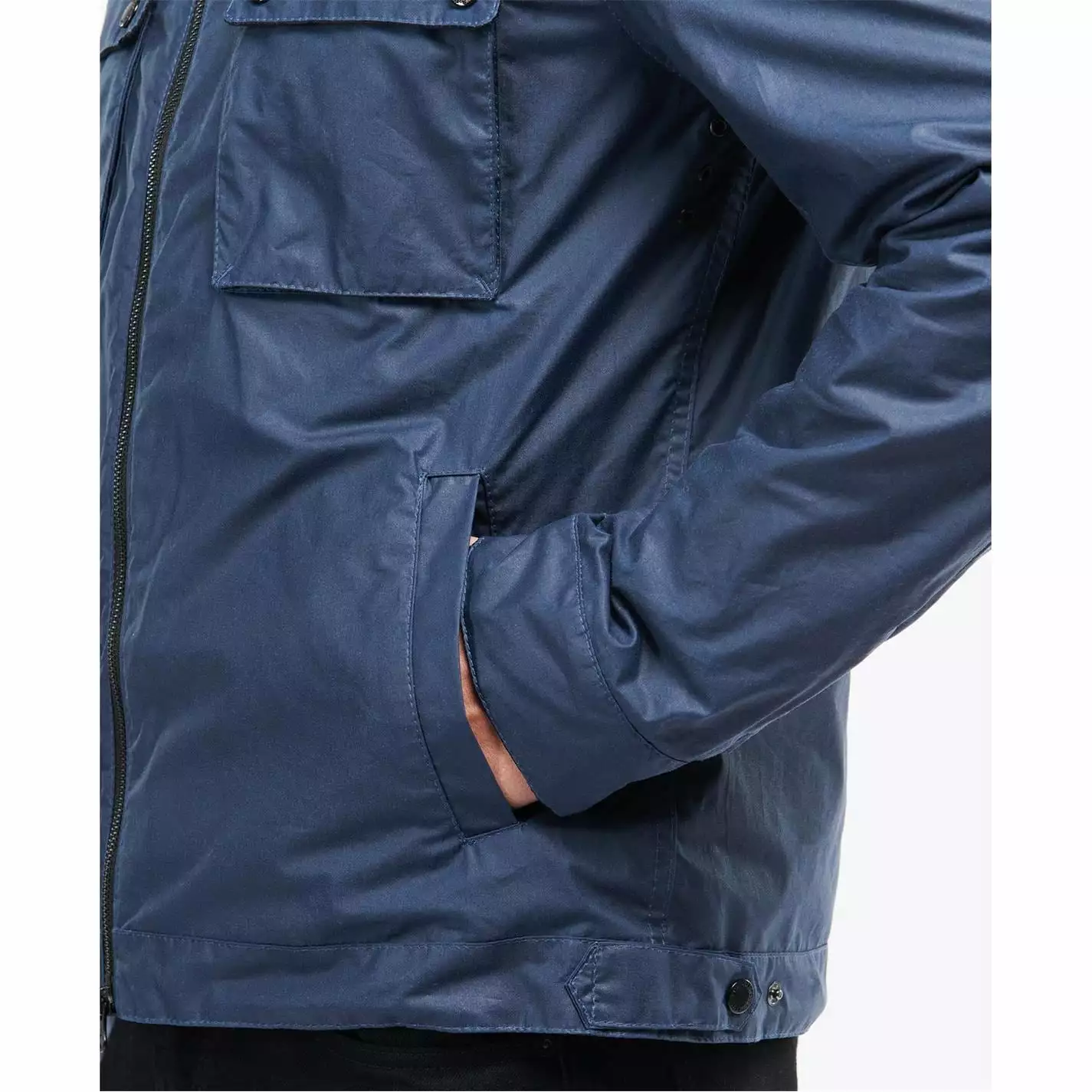 Barbour International Summer Baffins Wax Jacket - Image 6
