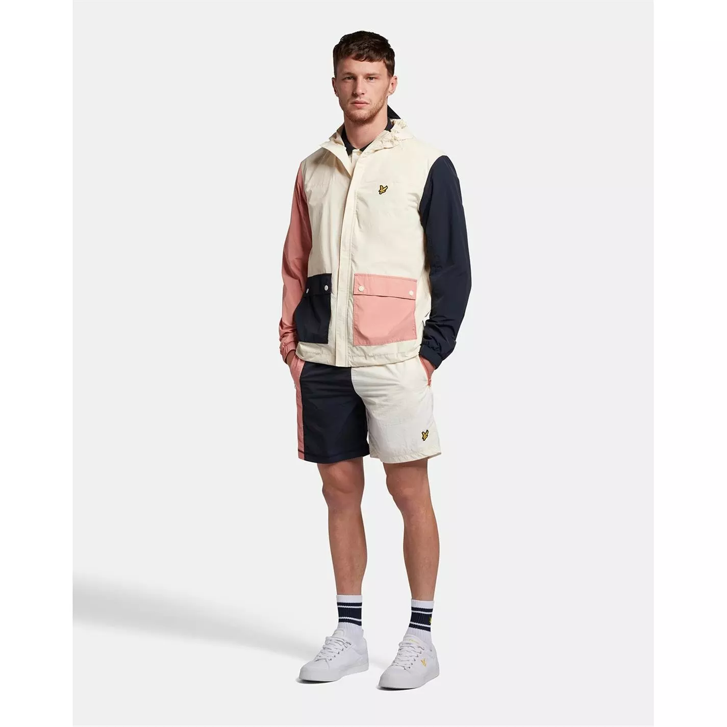 Lyle And Scott Contrast Hooded Jacket - Image 2