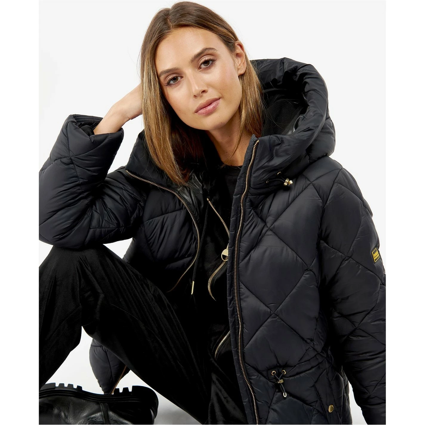 Barbour International Napier Quilted Jacket - Image 6