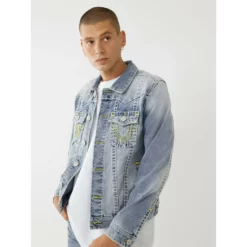 TRUE RELIGION Jimmy Super T Denim Jacket