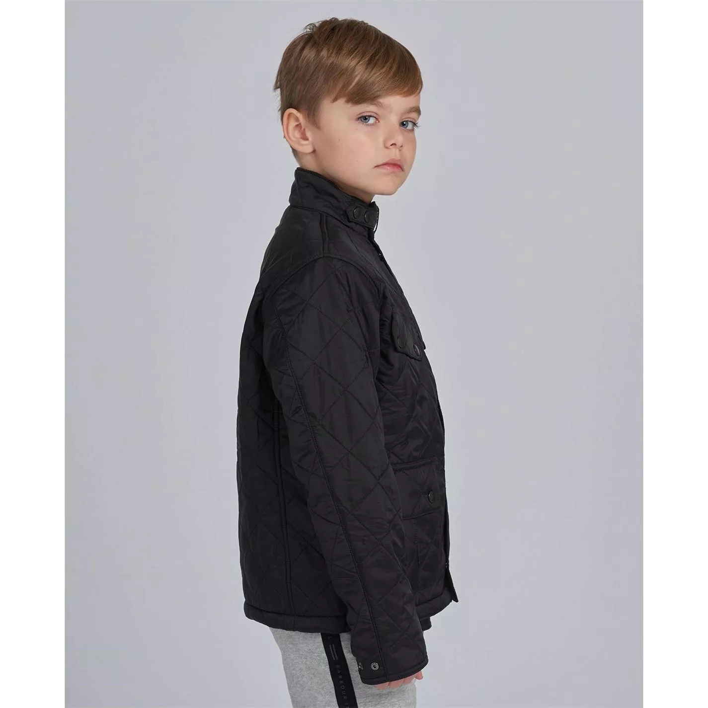 Barbour International Ariel 4 Pocket Quilted Jacket - Image 3