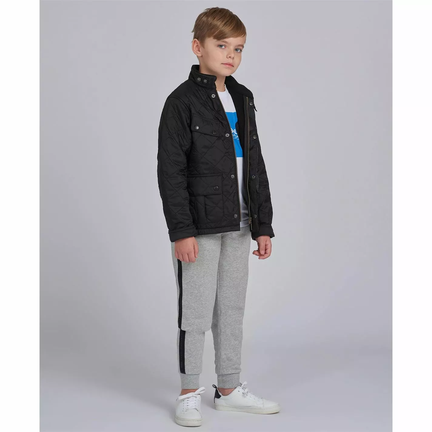 Barbour International Ariel 4 Pocket Quilted Jacket - Image 4