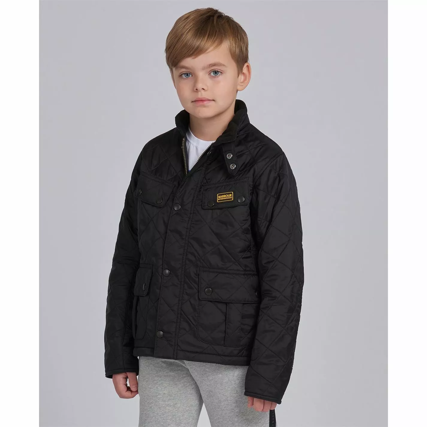 Barbour International Ariel 4 Pocket Quilted Jacket - Image 6