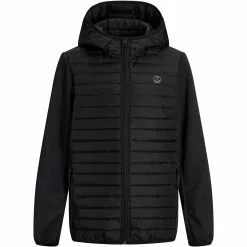 Jack And Jones Multi Quilted Hood Jacket Junior