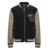 True Religion True Religion Cuffed Varsity Jacket