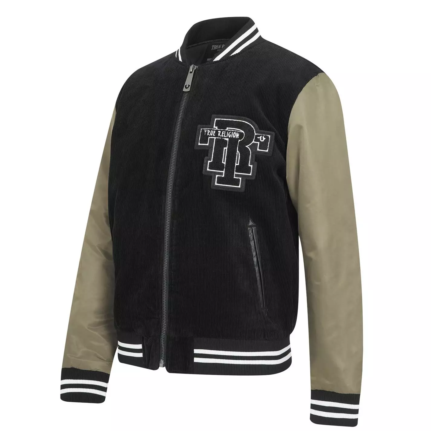 True Religion True Religion Cuffed Varsity Jacket - Image 6