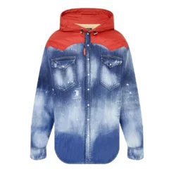 DSQUARED2 Techno Hooded Military Jacket