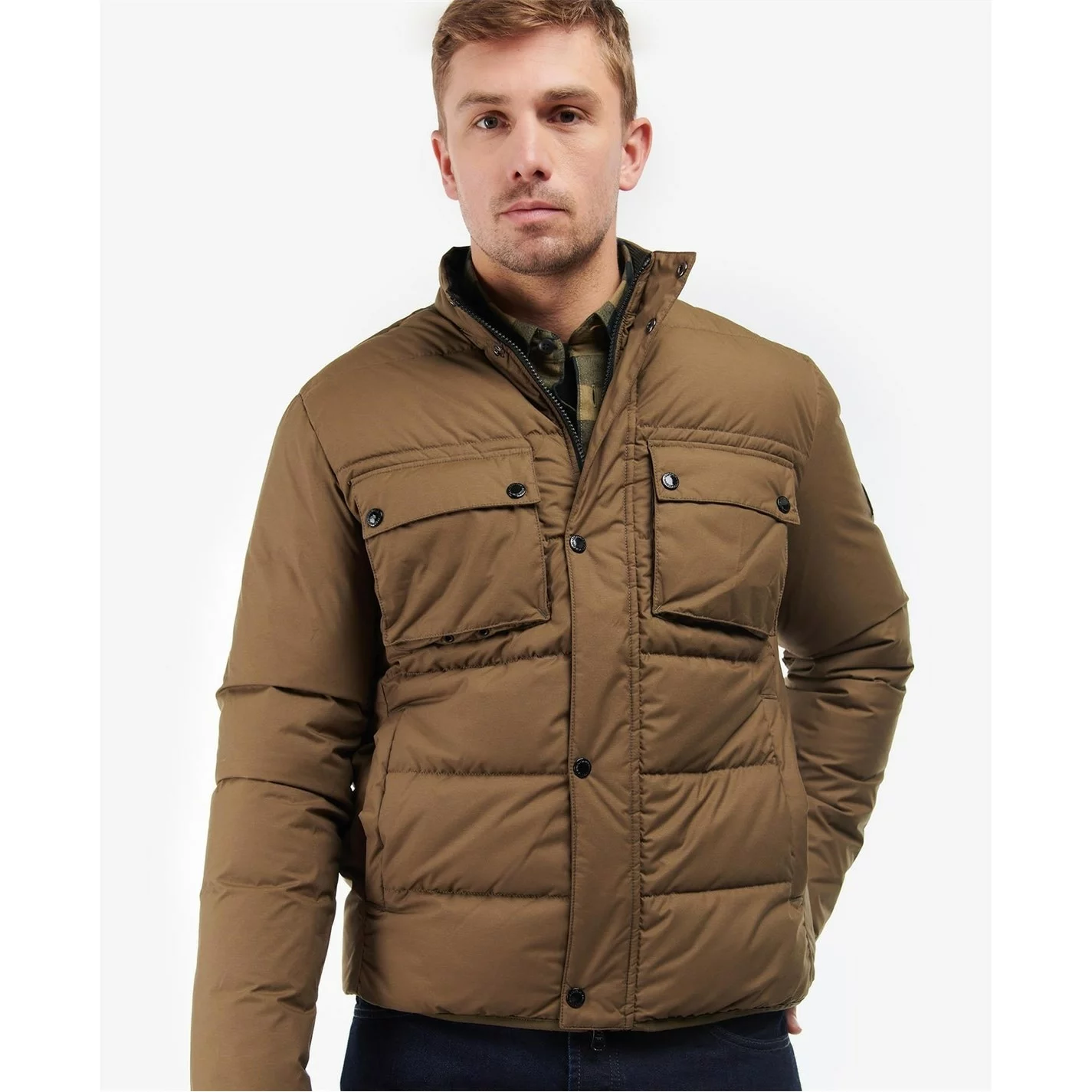 Barbour International Transmission Throttle Baffle Quilted Jacket - Image 2