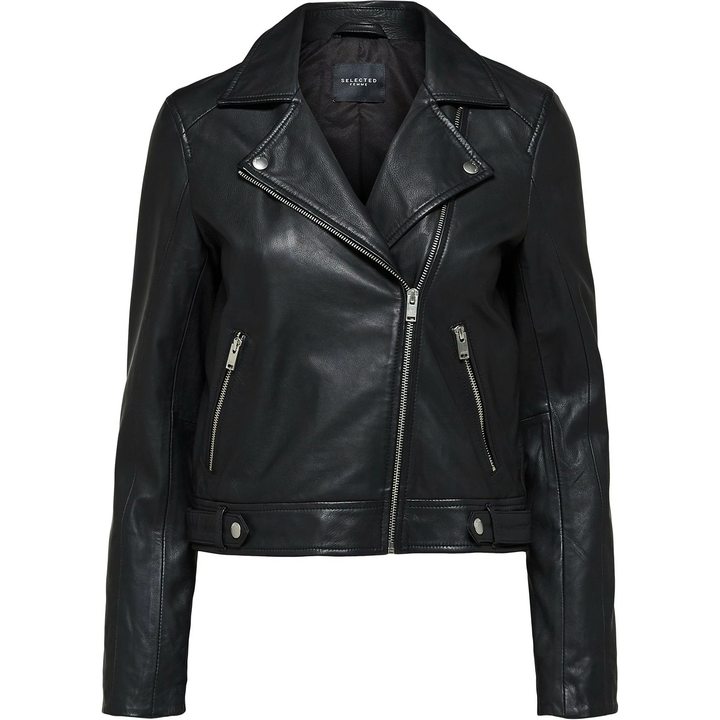 Selected Femme Katie Leather Jacket - Image 5