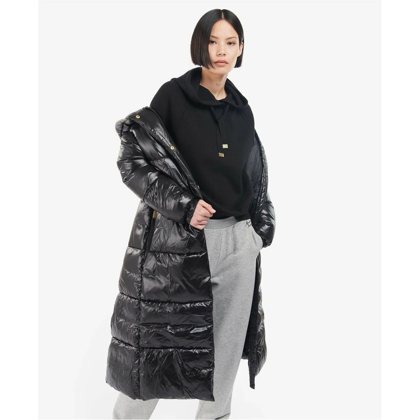 Barbour International Aldea Shine Quilted Jacket - Image 2