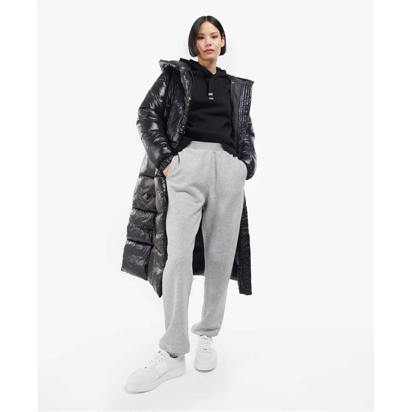 Barbour International Aldea Shine Quilted Jacket - Image 4