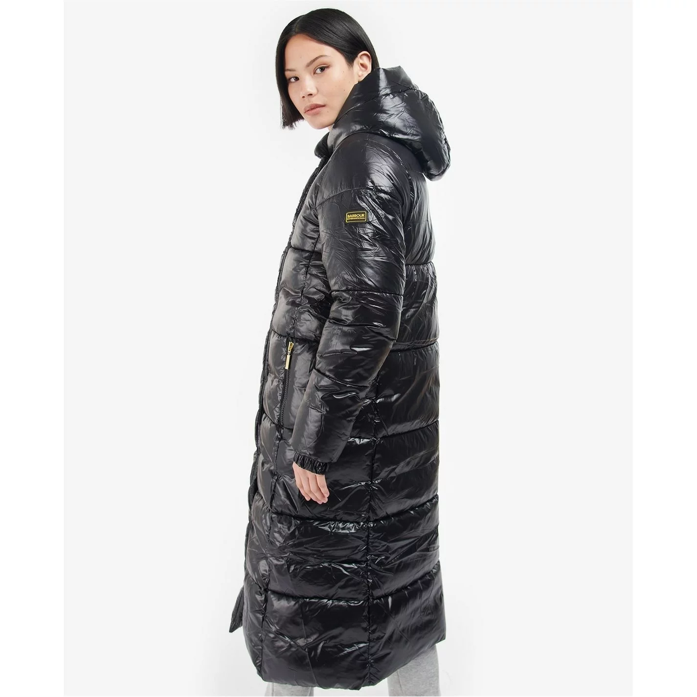 Barbour International Aldea Shine Quilted Jacket - Image 6