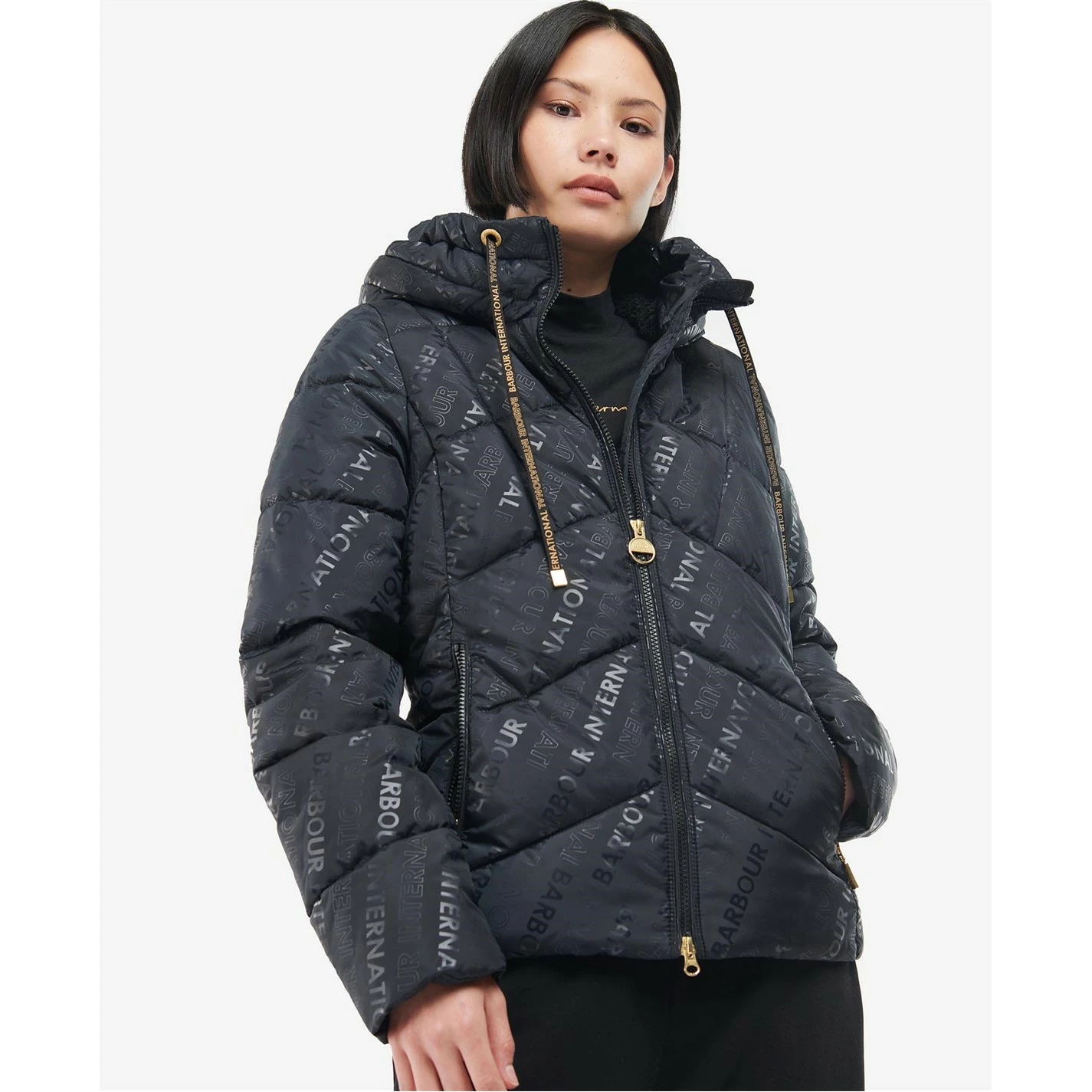 Barbour International Valle Quilted Jacket - Image 2