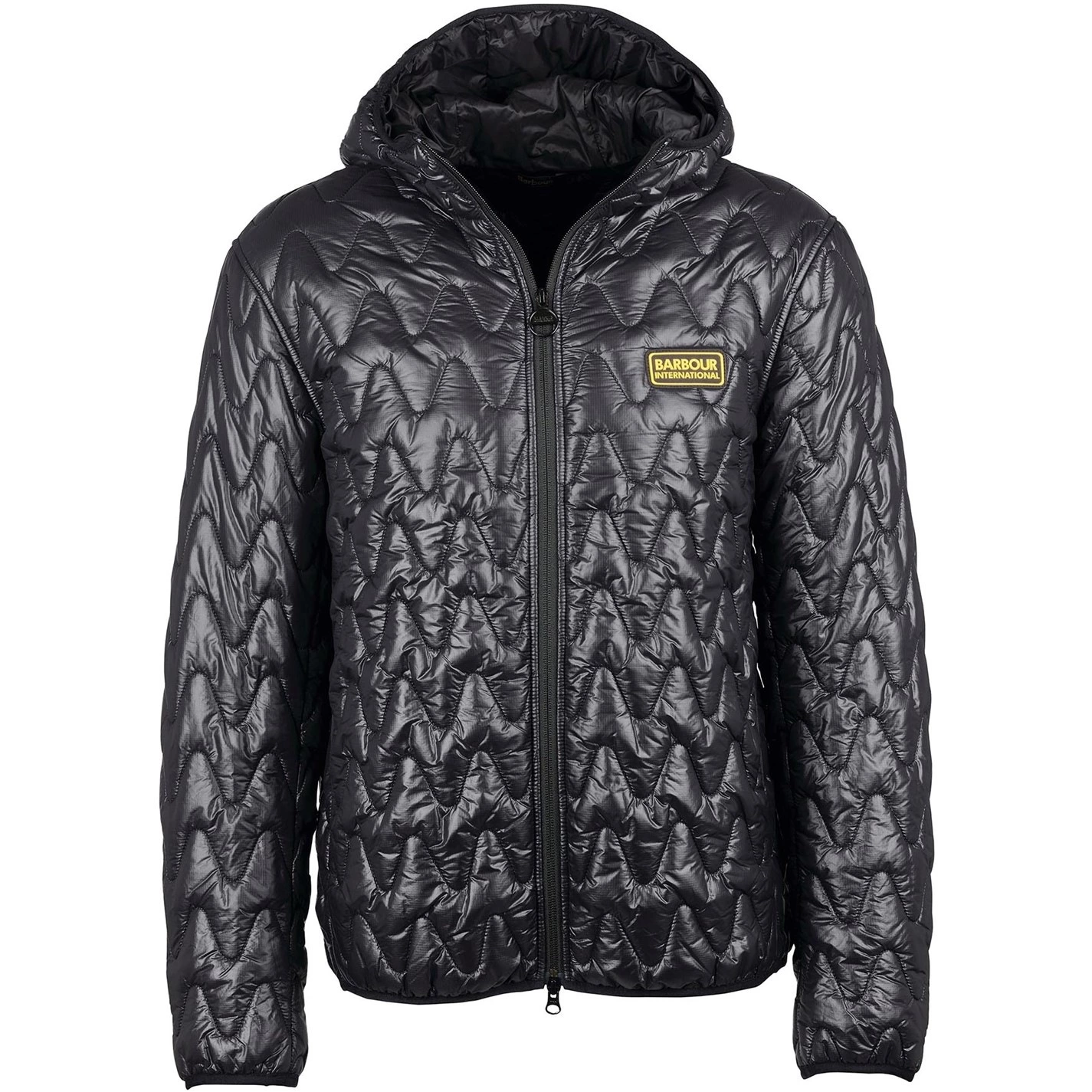 Barbour International Wave Hooded Quilted Jacket