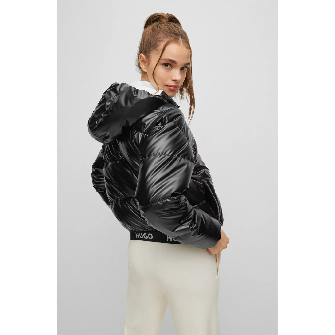 HUGO Faryne Puffer Jacket - Image 3