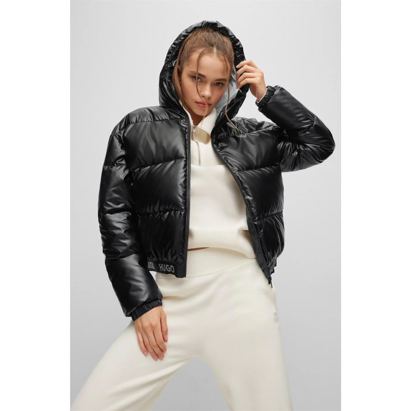 HUGO Faryne Puffer Jacket - Image 6